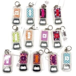 🌷Bright Color Trendy Bottle Opener Keychains